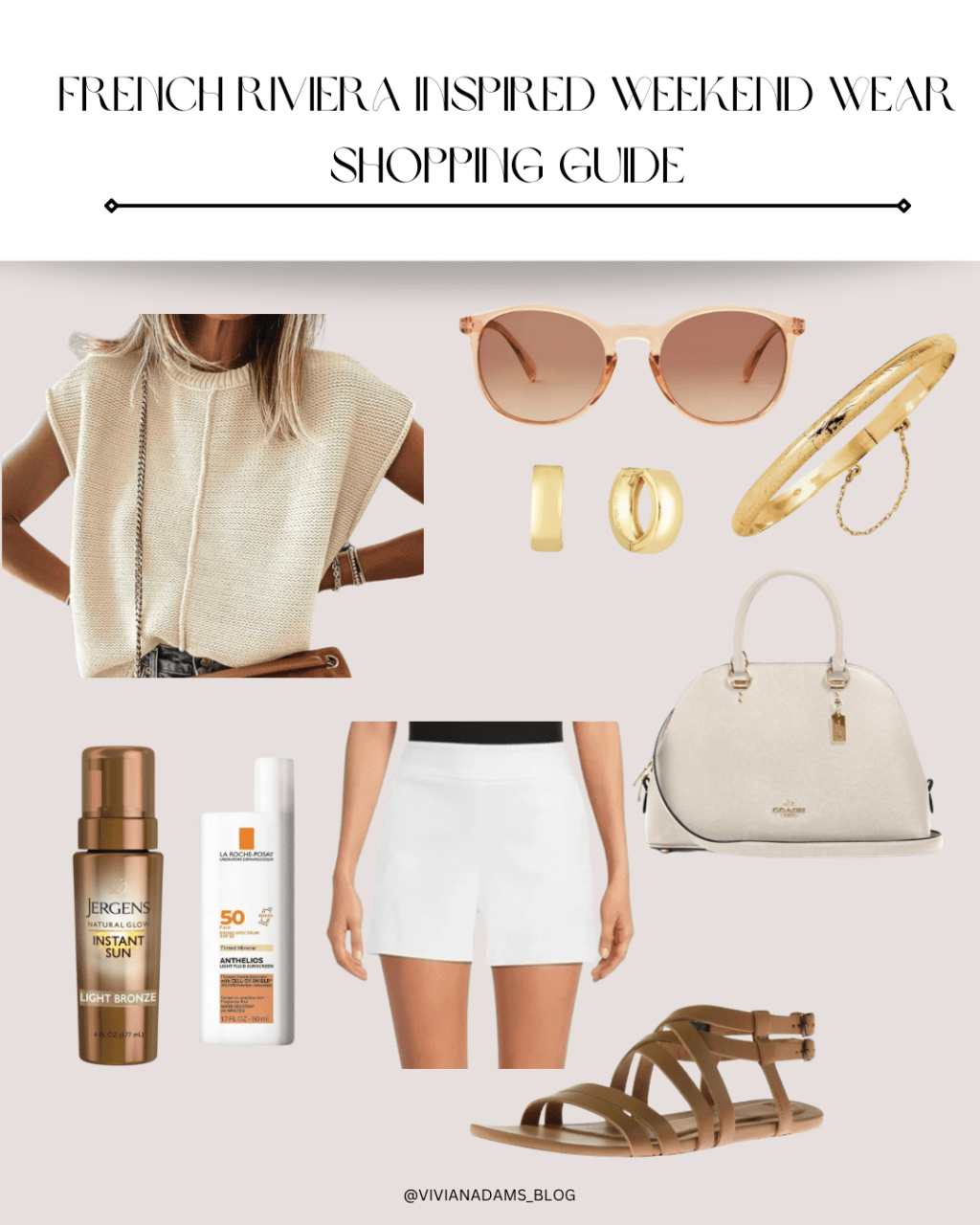 French Riviera Inspired Weekend&nbsp;Wear