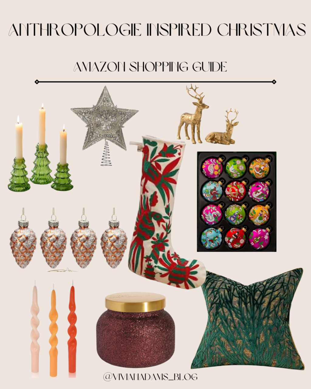 Anthropologie Inspired Christmas